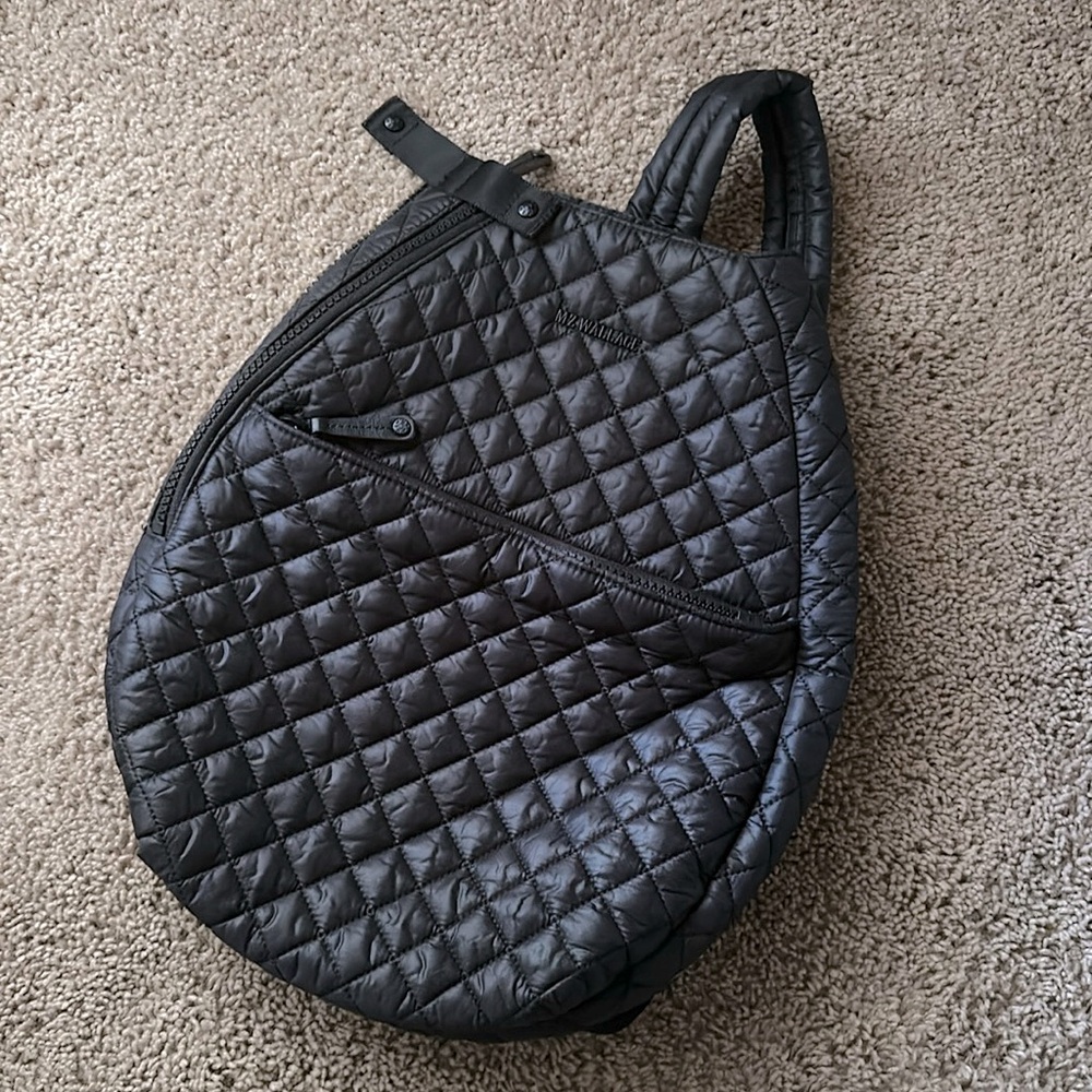 MZ Wallace Black Quilted Sling